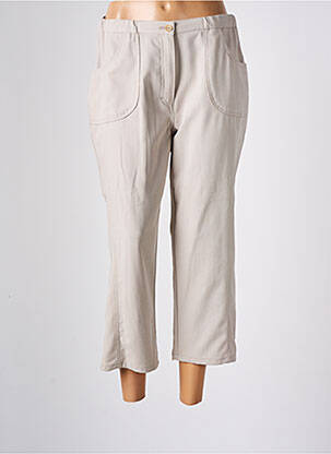 Pantalon trei sferturi bej RICHY femeie