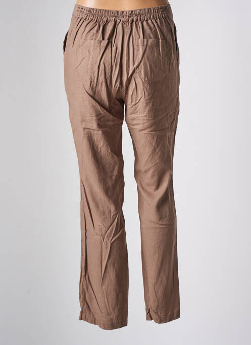 Pantalon drept maro THALASSA femeie