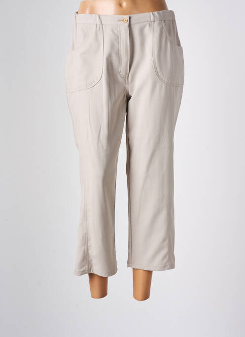 Pantalon trei sferturi bej RICHY femeie