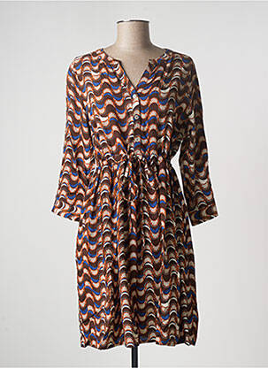 Rochie midi maro CREAM femeie