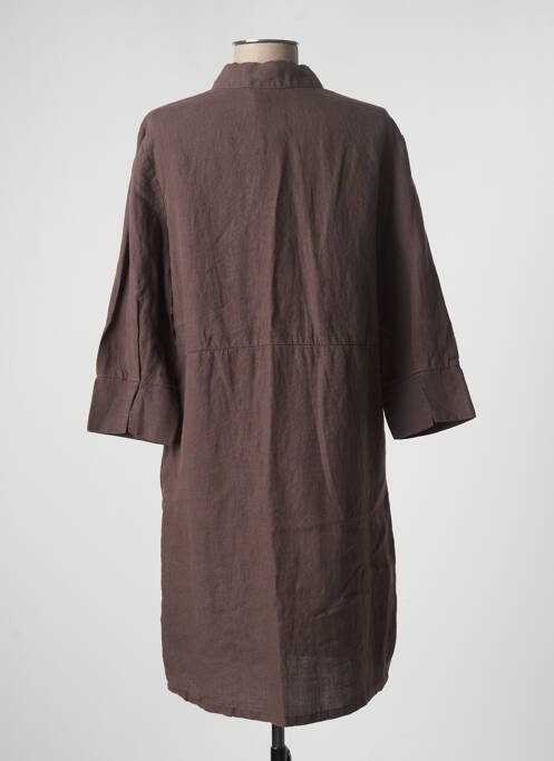 Rochie scurtă maro CECIL femeie