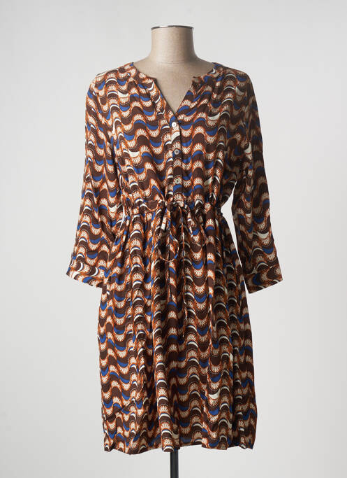 Rochie midi maro CREAM femeie