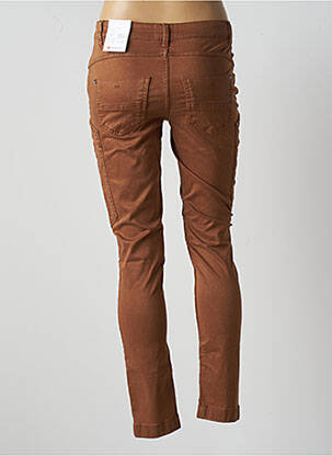Pantalon slim talie joasă talie joasă maro STREET ONE femeie