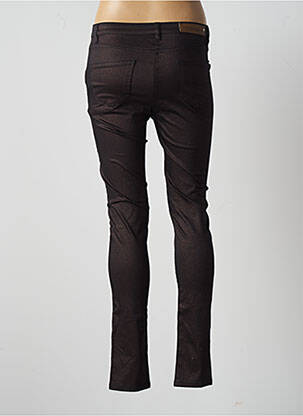 Pantalon slim talie joasă talie joasă negru JULIE GUERLANDE femeie