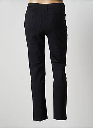 Pantalon slim elasticitate mărime normală negru ÉTYMOLOGIE femeie