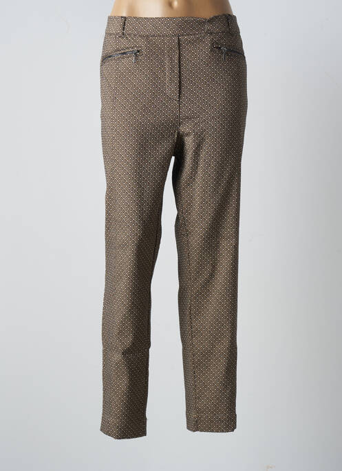 Pantalon drept maro BRANDTEX femeie