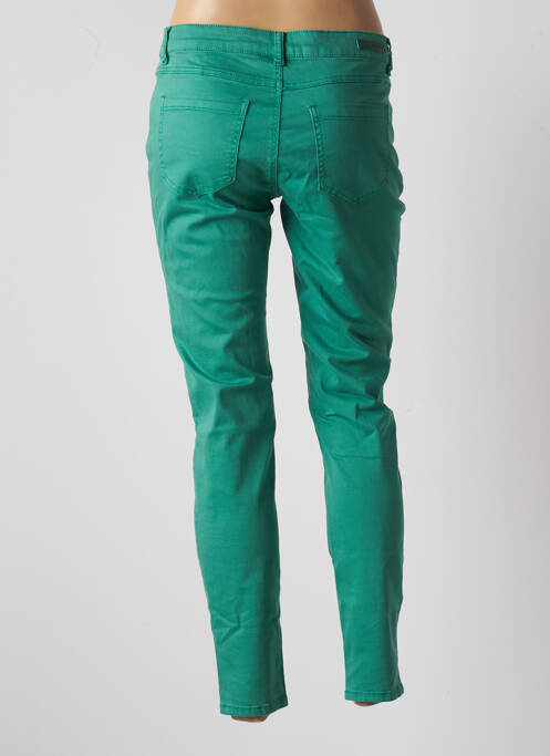 Pantalon slim verde GEISHA femeie