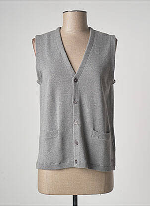 Vestă fără mâneci gri MISE AU GREEN bărbat