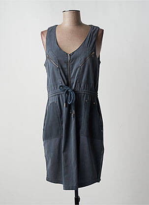 Rochie midi gri EVA KAYAN femeie