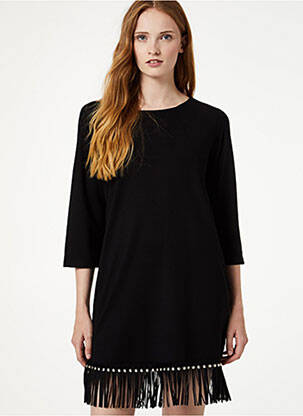 Rochie midi mâneci 3/4 mâneci 3/4 negru LIU JO femeie
