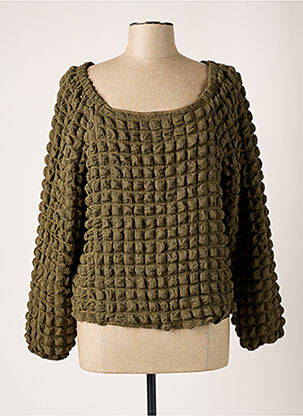 Top verde CREAM femeie