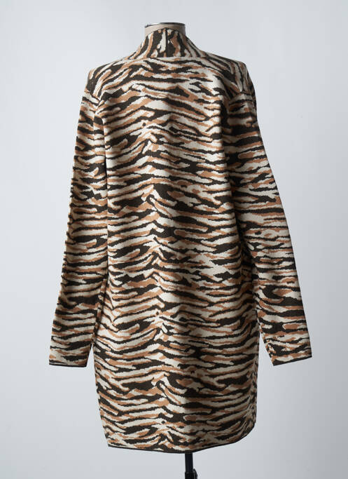 Vestă cu mâneci lungi maro RINO & PELLE femeie