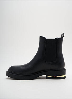 Botine/ghete material neted toc plat până la 3 cm negru LIU JO femeie