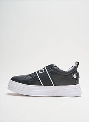 Adidași închidere elastică toc de 4 la 6 cm negru LIU JO femeie