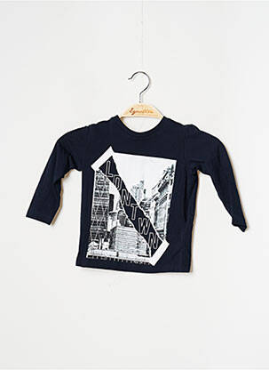 Tricou mâneci lungi mâneci lungi albastru NAME IT băiat