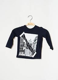 Tricou mâneci lungi mâneci lungi albastru NAME IT băiat