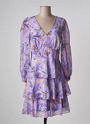 Rochie midi violet RINASCIMENTO femeie