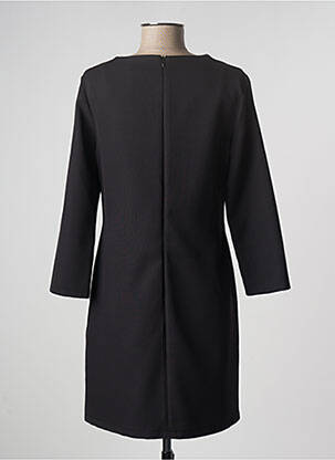 Rochie midi mâneci 3/4 mâneci 3/4 negru RINASCIMENTO femeie