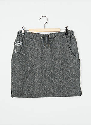 Fustă midi gri CHILLAROUND fată