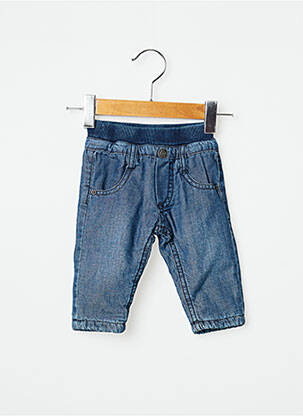 Blugi cu croială slim albastru 3 POMMES băiat