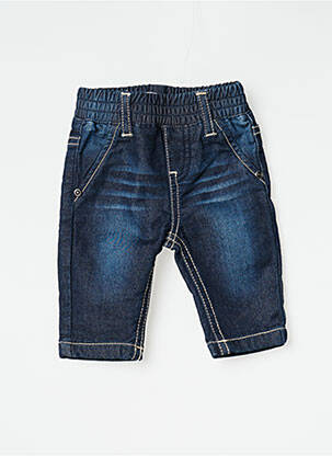 Blugi cu croială dreaptă albastru 3 POMMES băiat