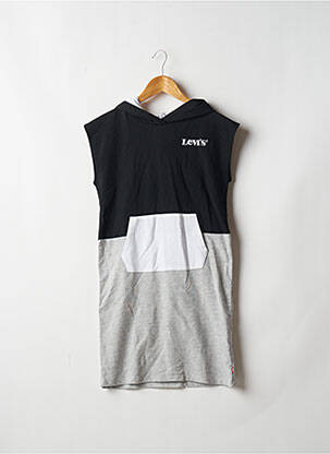 Rochie midi gri LEVIS fată