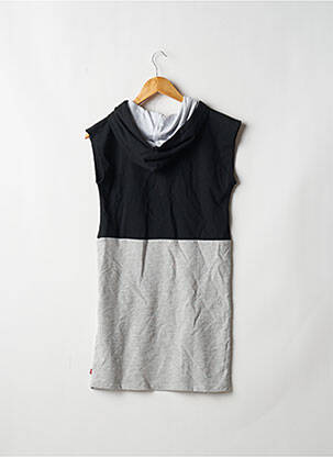 Rochie midi mâneci scurte mâneci scurte gri LEVI'S fată
