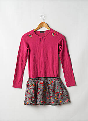 Rochie midi roz CATIMINI fată