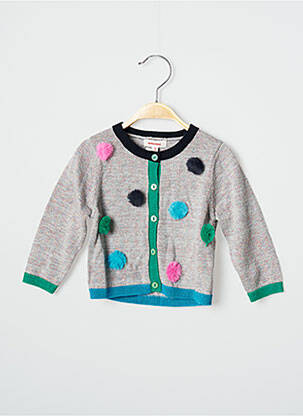 Vestă cu mâneci lungi gri CATIMINI fată