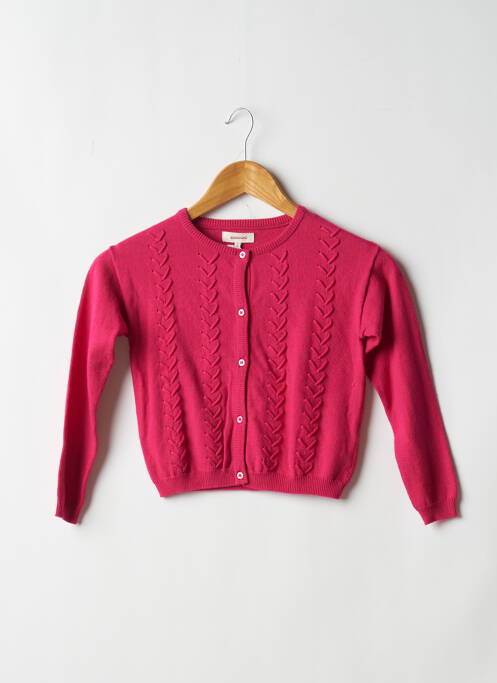 Vestă cu mâneci lungi roz CATIMINI fată