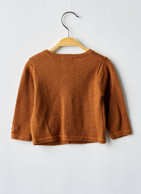 Vestă cu mâneci lungi maro CATIMINI fată