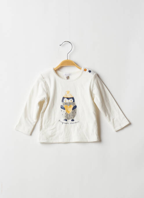 Tricou bej ABSORBA fată