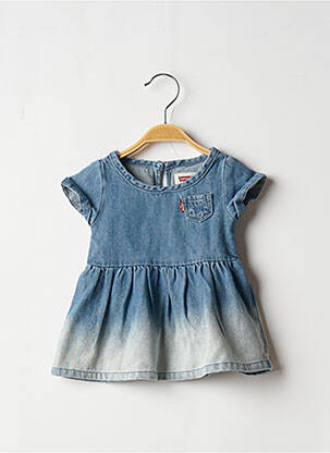 Rochie midi mâneci scurte mâneci scurte albastru LEVI'S fată