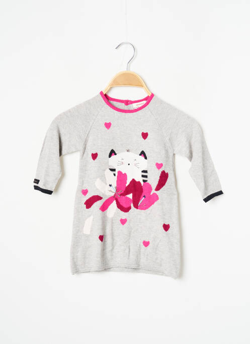 Rochie midi gri CATIMINI fată