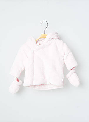 Palton scurt roz ABSORBA fată