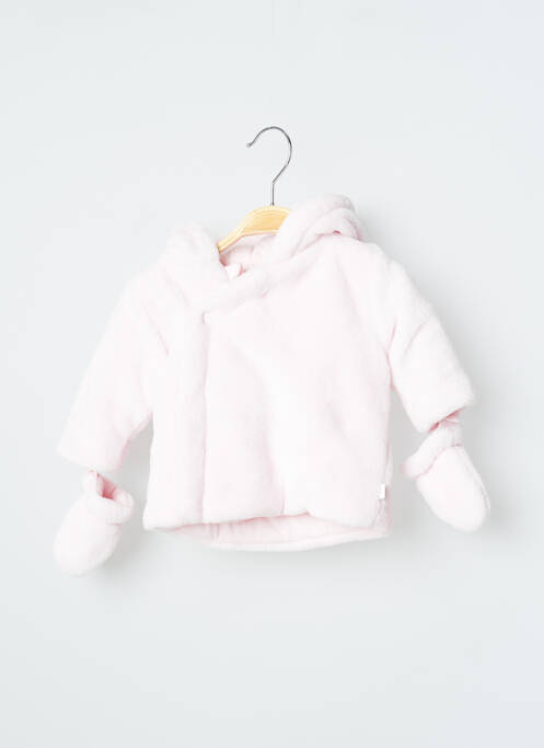 Palton scurt roz ABSORBA fată