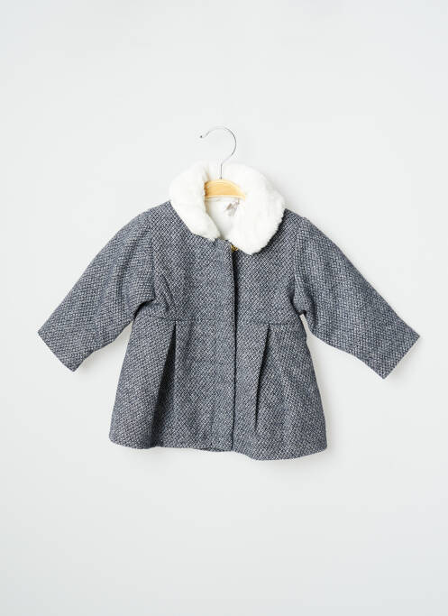 Palton scurt gri ABSORBA fată