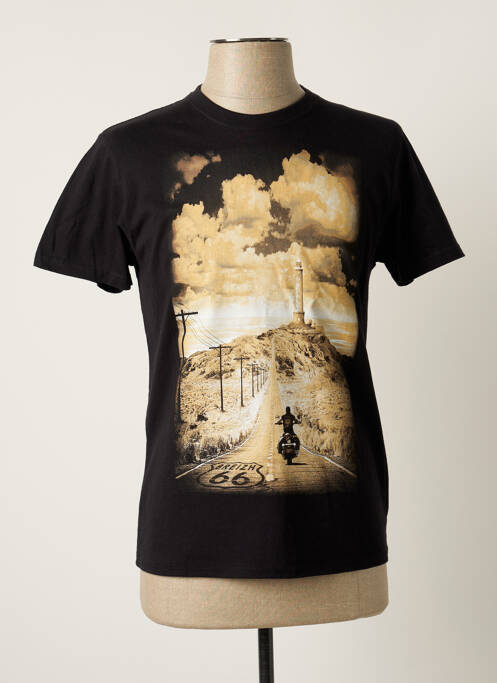 Tricou negru PALAWAN bărbat