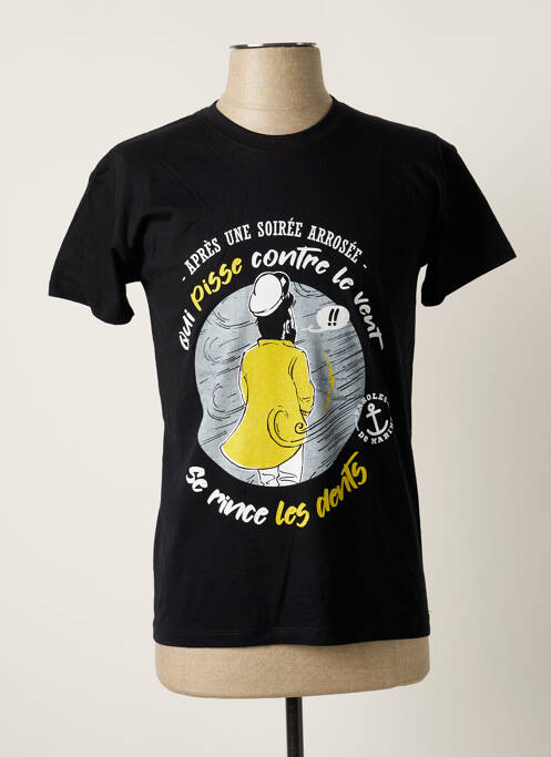 Tricou negru SOL'S bărbat