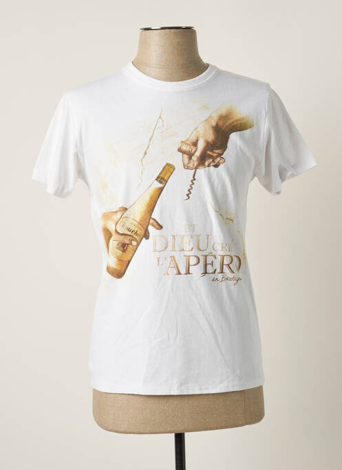 Tricou alb PALAWAN bărbat