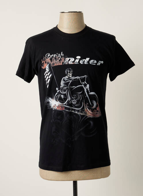 Tricou negru SOL'S bărbat