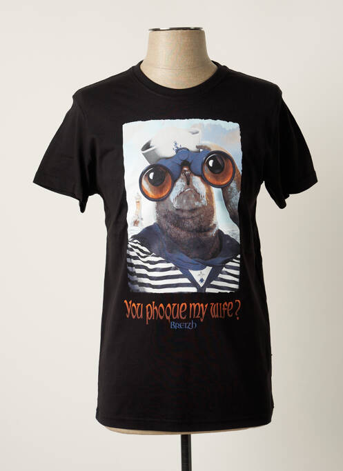 Tricou negru PALAWAN bărbat