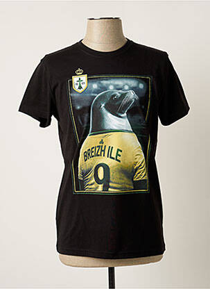 Tricou negru PALAWAN bărbat