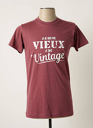 Tricou violet AVOMARKS bărbat