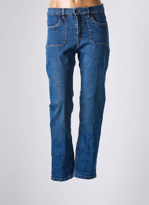 Blugi cu croială dreaptă albastru BREIZH ANGEL femeie