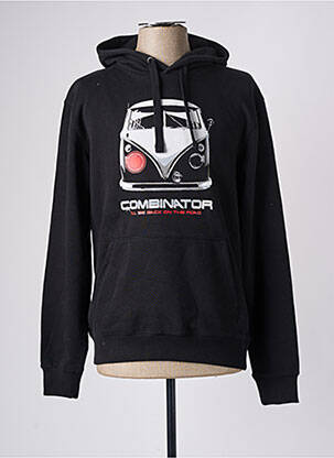 Hanorac cu glugă negru SOL'S bărbat