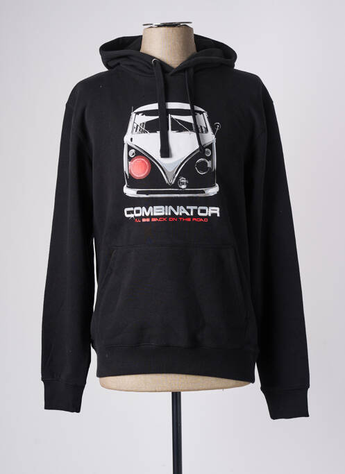 Hanorac cu glugă negru SOL'S bărbat