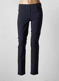Jegging țesătură poplin mărime normală albastru STARK femme