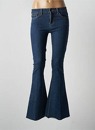 Blugi cu croială evazată albastru ATELIER JAD femeie