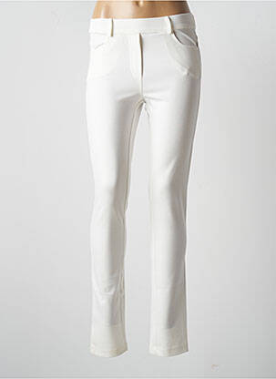 Jegging bej MISS TIC femeie